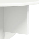 Væghylde 2 stk. Hvid 48 x 24 x 24 cm Konstrueret træ