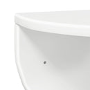 Væghylde Høj gloss hvid 48 x 24 x 24 cm Konstrueret træ