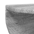 Væghylde 2 pcs Grå Sonoma 48 x 24 x 24 cm Konstrueret træ