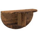 Væghylde 2 pcs Gammelt træ 48 x 24 x 24 cm Konstrueret træ