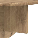 Væghylde 2 stk. Artisan Egetræ 48 x 24 x 24 cm Konstrueret træ