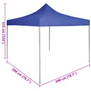 Party Tent Blå 200 x 200 x 315 cm Oxford stof
