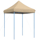 Party Tent Beige 200 x 200 x 306 cm Oxford stof