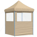 Party Tent Beige 200 x 200 x 306 cm Oxford stof