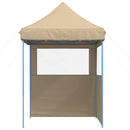 Party Tent Beige 200 x 200 x 306 cm Oxford stof