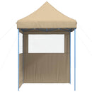 Party Tent Beige 200 x 200 x 306 cm Oxford stof