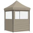 Party Tent Gråbrun 200 x 200 x 306 cm Oxford stof