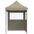 Party Tent Gråbrun 200 x 200 x 306 cm Oxford stof