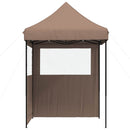 Party Tent Brun 200 x 200 x 306 cm Oxford stof