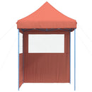 Party Tent Terrakotta 200 x 200 x 306 cm Oxford stof