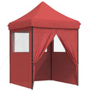 Party Tent Bordeaux 200 x 200 x 306 cm Oxford stof