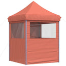 Party Tent Terrakotta 200 x 200 x 306 cm Oxford stof