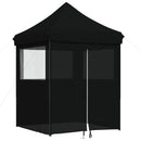 Party Tent Sort 200 x 200 x 306 cm Oxford stof