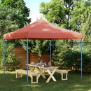 Party Tent Terrakotta 292 x 292 x 315 cm Oxford stof