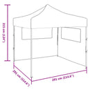 Party Tent Blå 291 x 291 x 315 cm Oxford stof