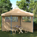 Party Tent Beige 292 x 292 x 315 cm Oxford stof