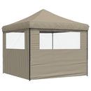 Party Tent Gråbrun 292 x 292 x 315 cm Oxford stof