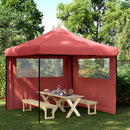 Party Tent Bordeaux 292 x 292 x 315 cm Oxford stof