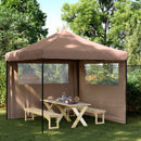 Party Tent Brun 292 x 292 x 315 cm Oxford stof