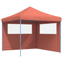 Party Tent Terrakotta 292 x 292 x 315 cm Oxford stof