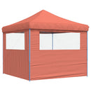 Party Tent Terrakotta 292 x 292 x 315 cm Oxford stof