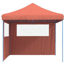 Party Tent Terrakotta 292 x 292 x 315 cm Oxford stof