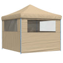 Party Tent Beige 292 x 292 x 315 cm Oxford stof
