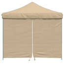 Party Tent Beige 292 x 292 x 315 cm Oxford stof
