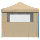 Party Tent Beige 292 x 292 x 315 cm Oxford stof