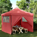 Party Tent Bordeaux 292 x 292 x 315 cm Oxford stof