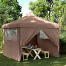 Party Tent Brun 292 x 292 x 315 cm Oxford stof