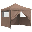 Party Tent Brun 292 x 292 x 315 cm Oxford stof