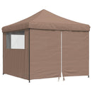 Party Tent Brun 292 x 292 x 315 cm Oxford stof