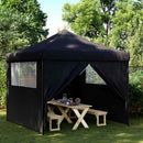 Party Tent Sort 292 x 292 x 315 cm Oxford stof