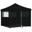Party Tent Sort 292 x 292 x 315 cm Oxford stof