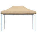 Party Tent Beige 279 x 410 x 315 cm Oxford stof