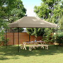 Party Tent Gråbrun 279 x 410 x 315 cm Oxford stof