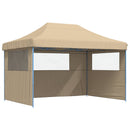 Party Tent Beige 279 x 410 x 315 cm Oxford stof