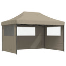 Party Tent Gråbrun 279 x 410 x 315 cm Oxford stof