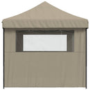 Party Tent Gråbrun 279 x 410 x 315 cm Oxford stof