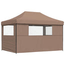 Party Tent Brun 279 x 410 x 315 cm Oxford stof