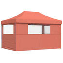 Party Tent Terrakotta 279 x 410 x 315 cm Oxford stof