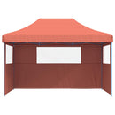 Party Tent Terrakotta 279 x 410 x 315 cm Oxford stof