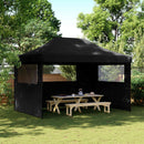 Party Tent Sort 279 x 410 x 315 cm Oxford stof