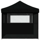 Party Tent Sort 279 x 410 x 315 cm Oxford stof