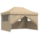 Party Tent Beige 279 x 410 x 315 cm Oxford stof