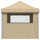 Party Tent Beige 279 x 410 x 315 cm Oxford stof