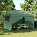 Party Tent Grøn 279 x 410 x 315 cm Oxford stof