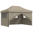 Party Tent Gråbrun 279 x 410 x 315 cm Oxford stof