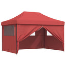 Party Tent Bordeaux 279 x 410 x 315 cm Oxford stof